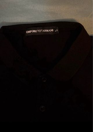 Polo Armani nero