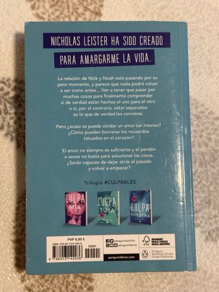 Culpa mía / My Fault (CULPABLES)