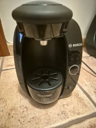 Cafetera Tassimo Bosch Negra