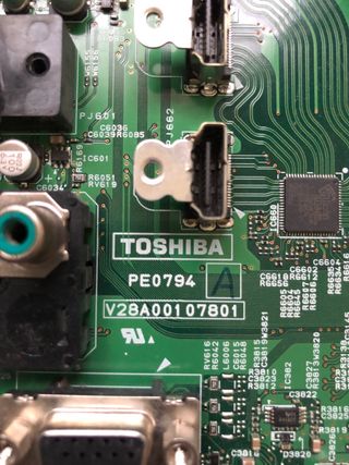 Toshiba 32LV685D y 32C3030D recambios