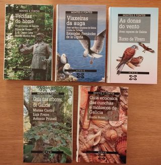 15€ por libro. Guía Montes e Fontes. Xerais