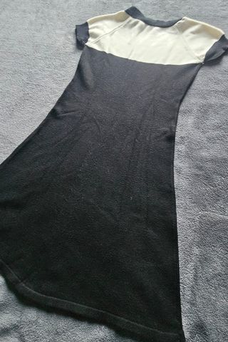 Twinset Abito Beige e Nero Taglia S