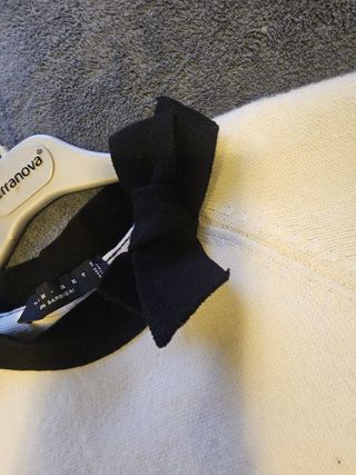 Twinset Abito Beige e Nero Taglia S