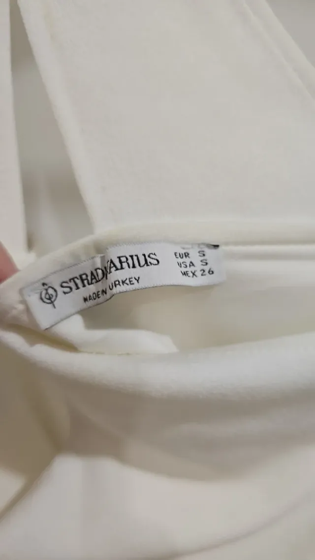 Top blanco un solo tirante