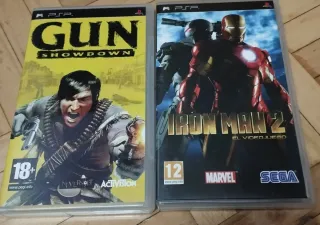 Juegos PSP: Gun Showdown y Iron Man 2