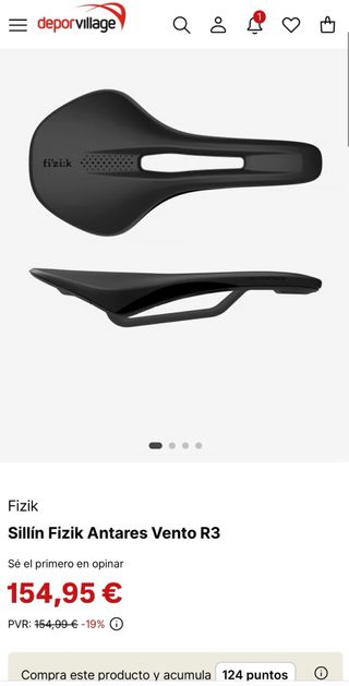 Sillín Fizik Antares - sillín de alta gama