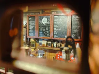 Cafetería Librería Miniatura