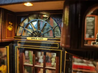 Cafetería Librería Miniatura