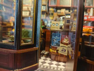 Cafetería Librería Miniatura