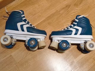 Patines Quad Azul Talla 37