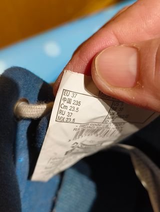 Patines Quad Azul Talla 37