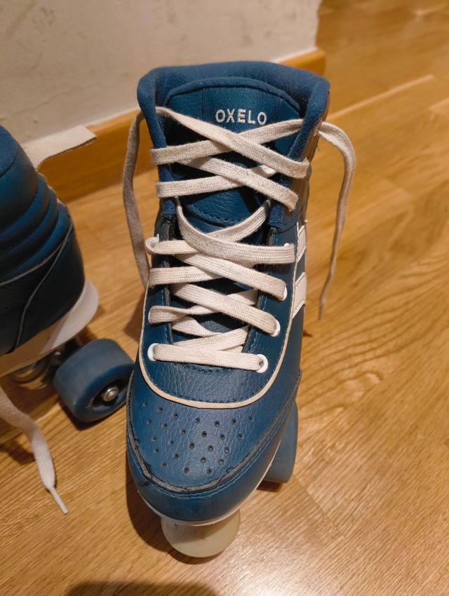 Patines Quad Azul Talla 37