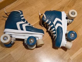 Patines Quad Azul Talla 37