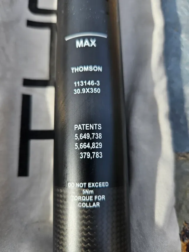 Tija Thomson Masterpiece Carbon30.9 x 350