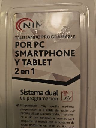 Mando NIMO MAN2035 programable por pc o tablet