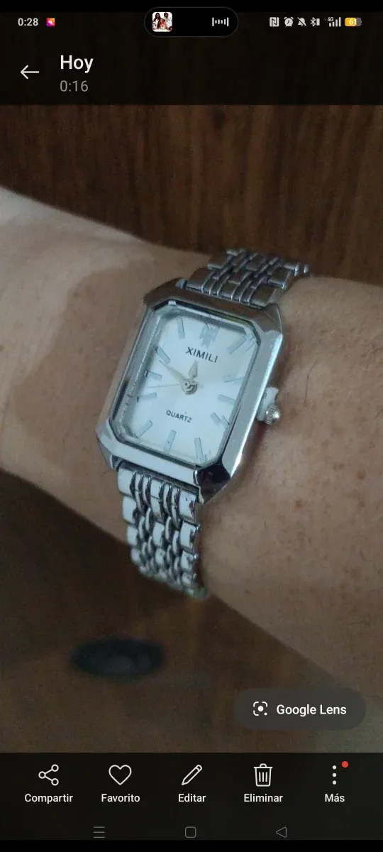 Reloj  de acero inoxidable