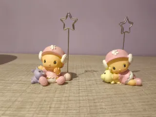 Lote 9 clips portafotos bautizo nuevo