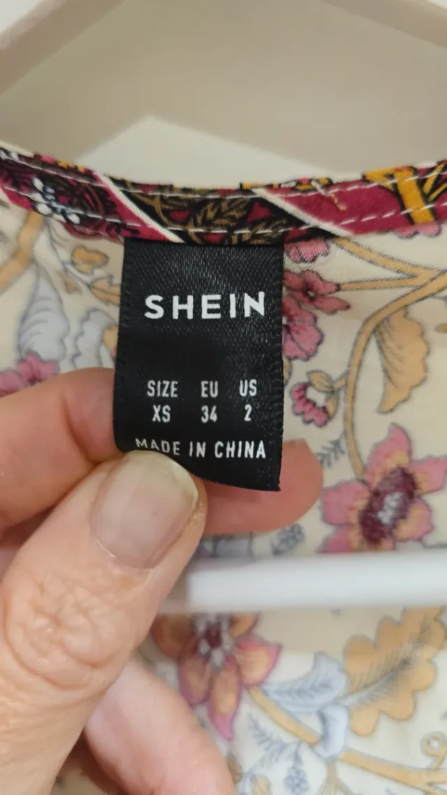 Kimono estampado multicolor talla única