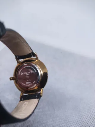 Reloj Bilyfer Dorado y Negro