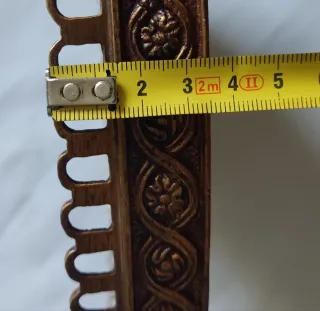 MÁRMOL NEGRO 35cm IDEAL PARA MESITA - LOSA ANTIGUA