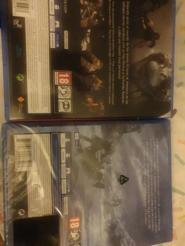 God of War y Ragnarök PS4 precintado