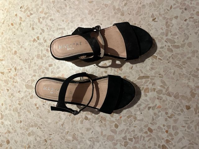 Cuñas esparto Marypaz negras