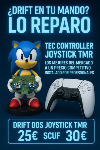 Reparación Mando PS5: Solución Drift Joystick