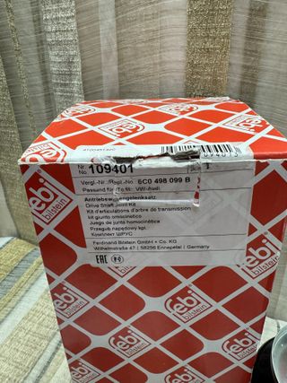 Juego de junta árbol transmisión febi