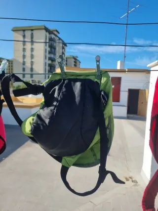Mochila Arpenaz Verde y Negra