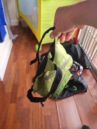 Mochila Arpenaz Verde y Negra