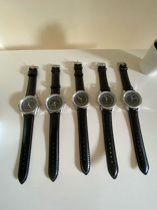 Lote 5 Relojes Pulsera Sin Estrenar