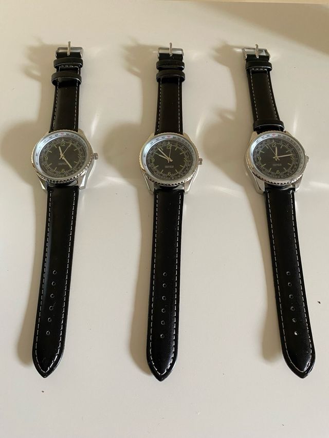 Lote 5 Relojes Pulsera Sin Estrenar