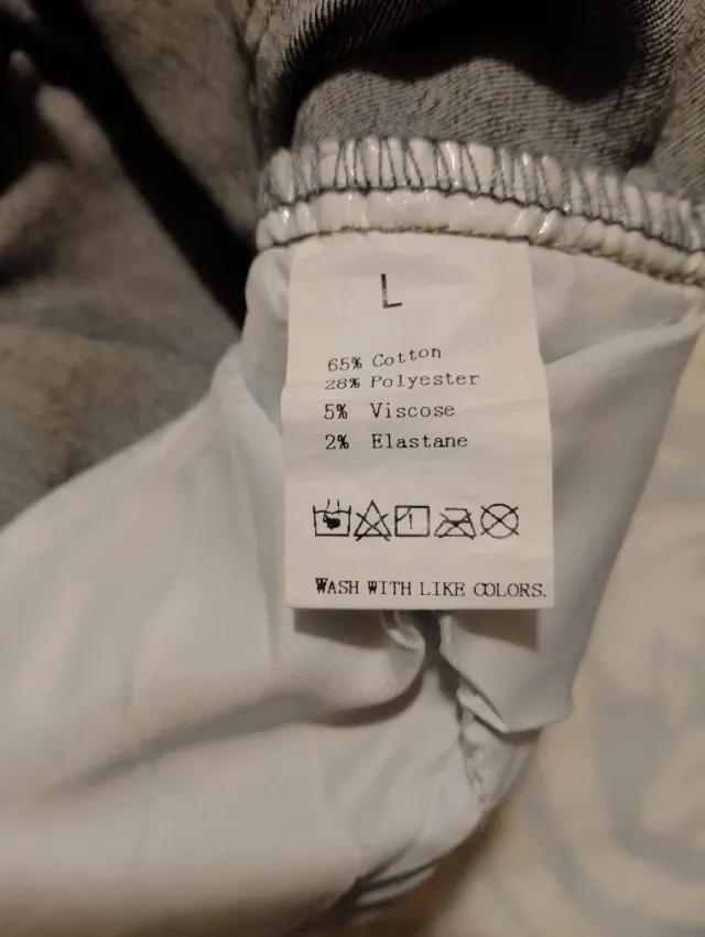 Pantalón Vaquero Pitillo Azul