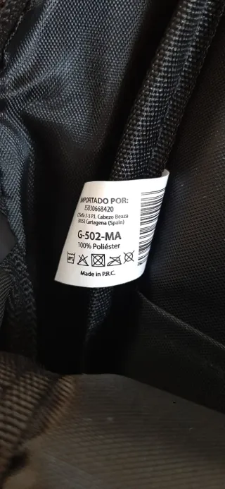 Mochila con bolsillo para ordenador portátil