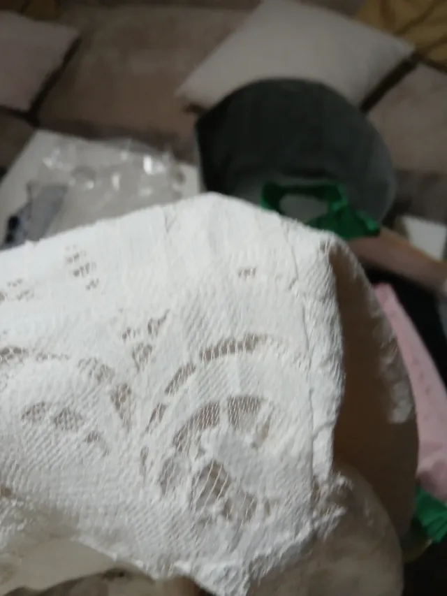 Vestido blanco de encaje