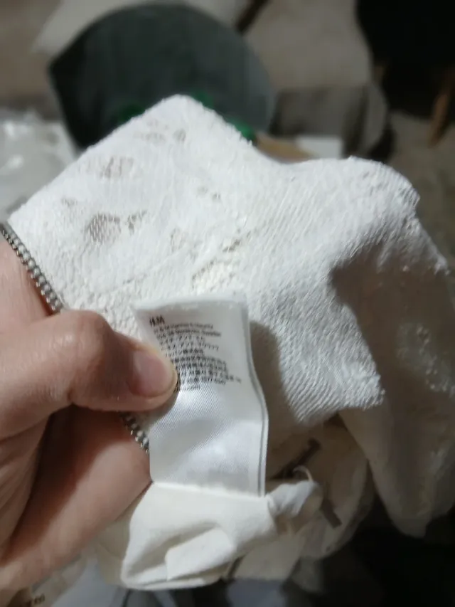 Vestido blanco de encaje