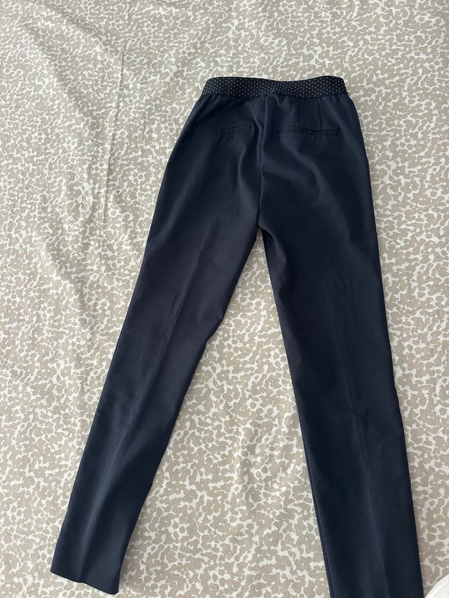 Pantalones vestir Zara azul Talla XS