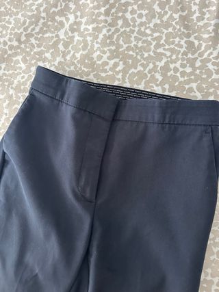 Pantalones vestir Zara azul Talla XS