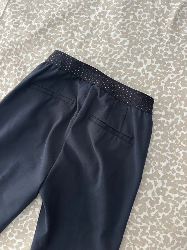 Pantalones vestir Zara azul Talla XS