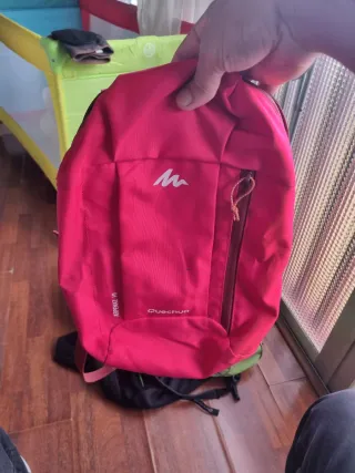 Mochila rosa/roja