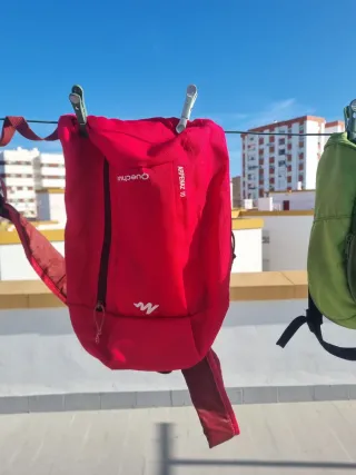 Mochila rosa/roja