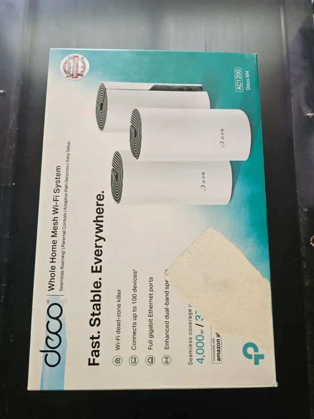 TP-Link Deco M4 AC1200 Mesh WiFi (3 Unidades)