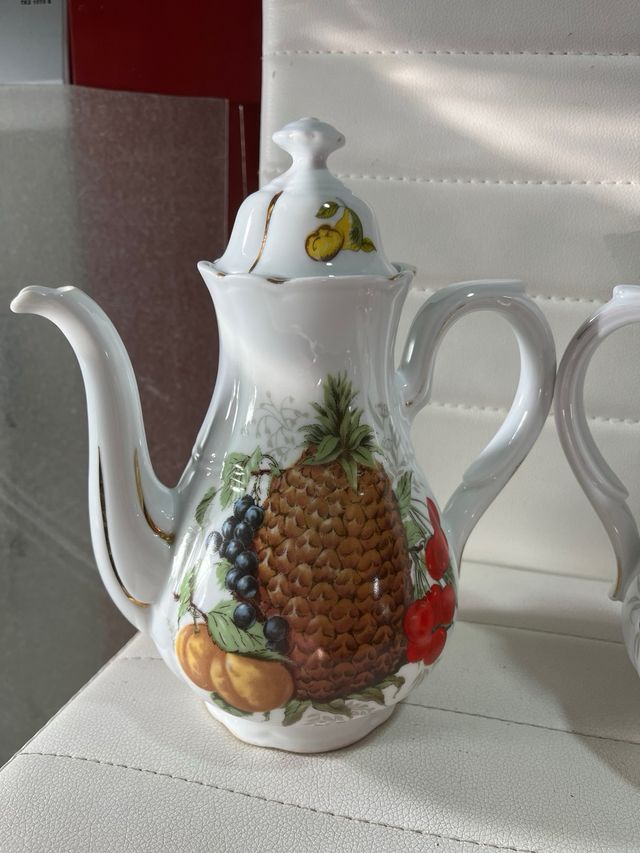 Juego Teteras Cafeteras Porcelana Bavaria Vintage