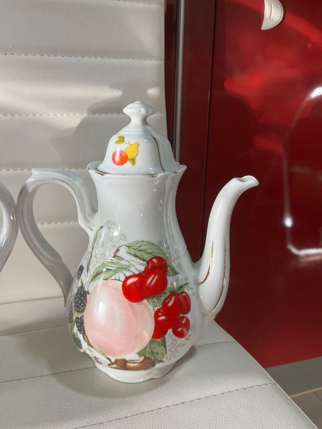 Juego Teteras Cafeteras Porcelana Bavaria Vintage