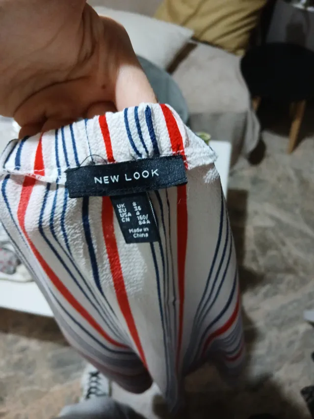 Vestido New Look rayas S/36