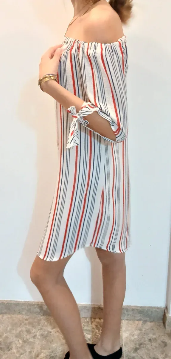 Vestido New Look rayas S/36