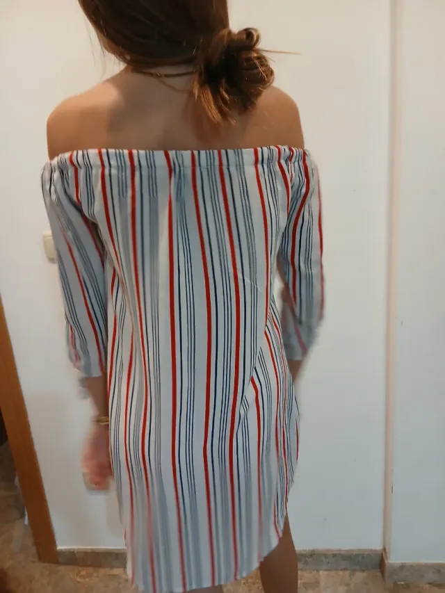 Vestido New Look rayas S/36