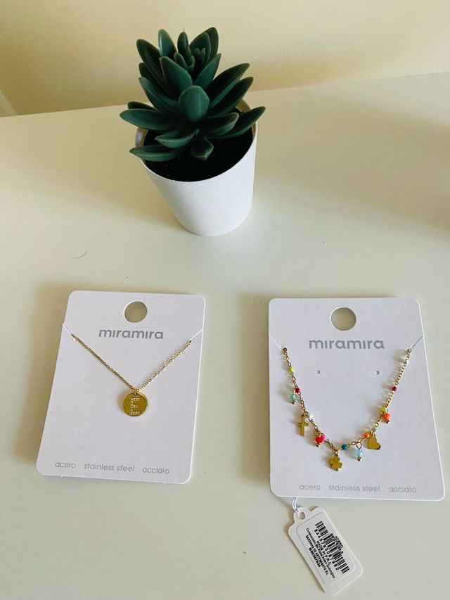 2 Gargantillas Miramira Sin Estrenar