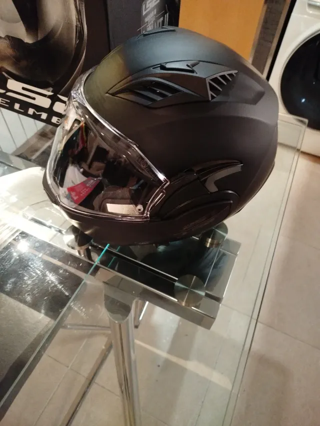Casco Moto LS2 Negro Mate