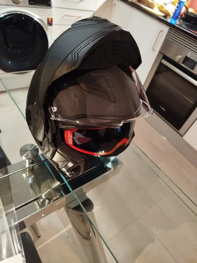 Casco Moto LS2 Negro Mate